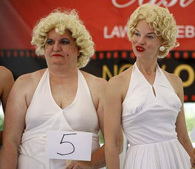 Competition of doubles of Marilyn Monroe
