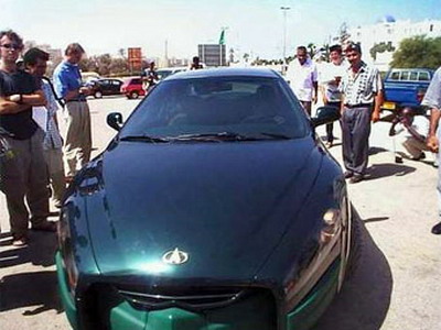 Muammar Kaddafi has thought up the supercar