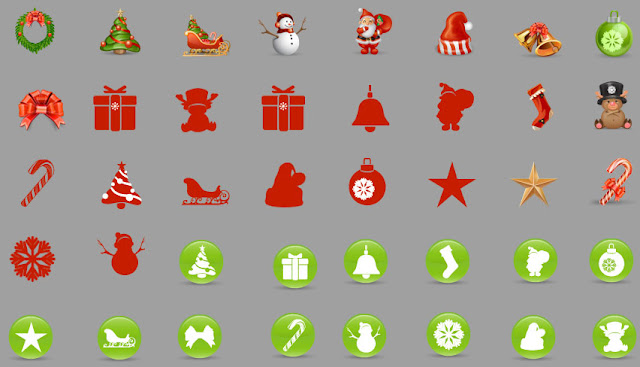 free Christmas icons for download