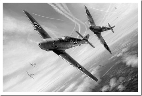 Messerschmitt Bf 109E by Mark Postlethwaite