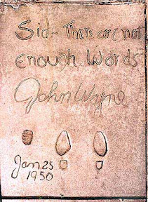 Chinese Theatre Footprints - John Wayne