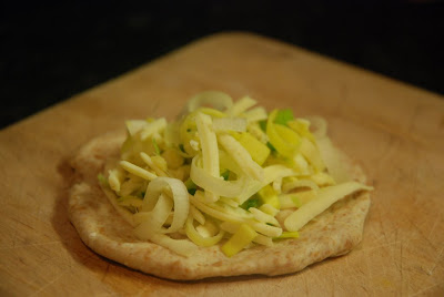 Leek and Paneer stuffed Kulcha