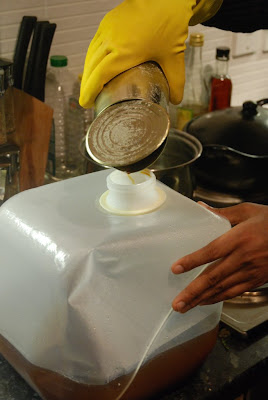 Pouring Malt Extract