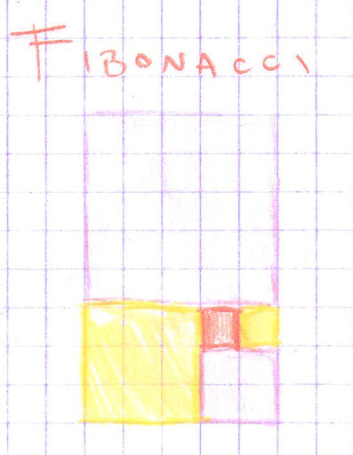 fibonacci pendant drawing