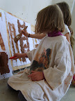 Peintures avec de l'argile