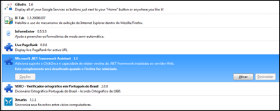 Firefox Complementos
