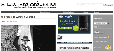 O Fim da V&aacute;rzea
