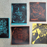 Dan S. Wang: suite of five screenprints