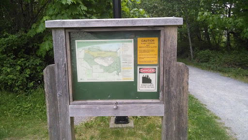 Burnaby Mountain Trail Map