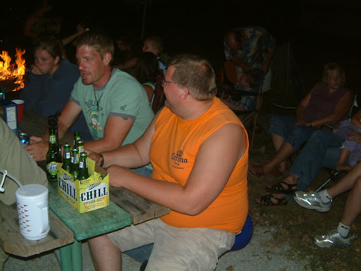 Party time at the campground.