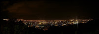 Panor&aacute;mica nocturna de Cali