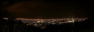 Panorámica nocturna de Cali Panorámica nocturna de Cali