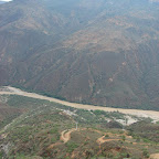 Sobrevolando el ca&ntilde;&oacute;n del Chicamocha