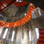 Escaleras hacia el corredor de la Catedral