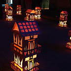 Faroles con forma de casas