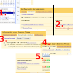 Infograma para poner un calendario como dato público y la forma de conseguir el URL (feed) requerido por Kalendas Infograma para poner un calendario como dato público y la forma de conseguir el URL (feed) requerido por Kalendas