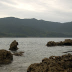Las rocas junto a La Miel
