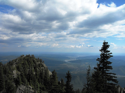 Valea Oltului vazuta de sus