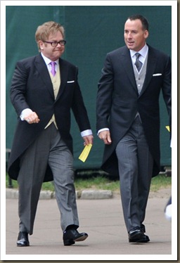 Elthon John y David Furnish Elthon John y David Furnish
