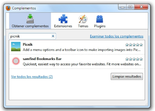 greenshot 2010 02 02 12 01 15 Instalar extensiones en Firefox: te enseñamos cómo hacerlo