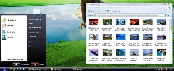 2prtlrd Los temas de Vista para XP más descargados