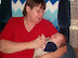 4 weeks old Mothers Day May 11th with Grandma Dottie 4.JPG
