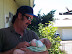 9 weeks old Fathers Day  weekend with Great Uncle Wade 1.JPG