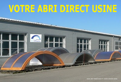 Abripiscine: vue usine Abripiscine: vue usine