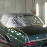 MB W111 Cab trockeneisgereinigt