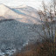 The day after the storm, the valley below turns into a postcard.