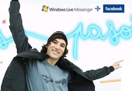 Facebook Chat di Windows Live Messenger