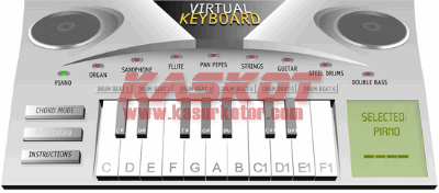 Aplikasi Piano/Keyboard Online