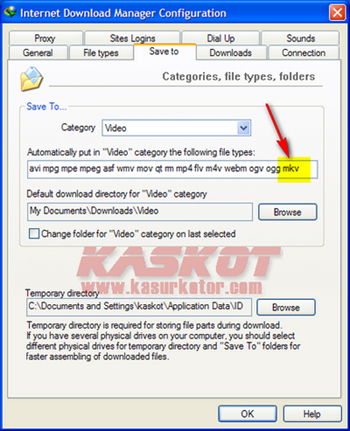 IDM MKV File type