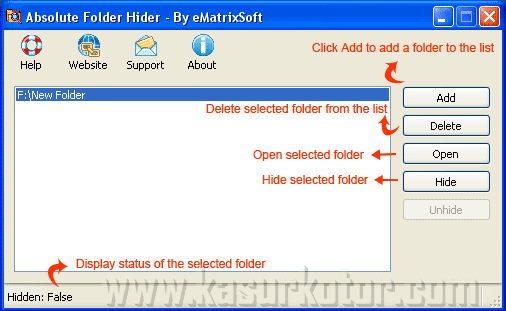 Menyembunyikan Folder di Windows
