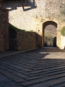 Monteriggioni, porta nord