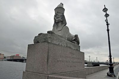 St. Petersburg, Spit of Vasilyevsky, sphinx