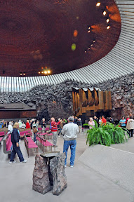 Temppeliaukio (Rock) Church, Helsinki, Finland