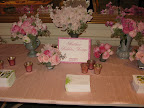 Matthew Robbins provided all of the beautiful floral arrangements and was on hand to talk to brides.