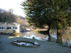A very high tide at Beeses