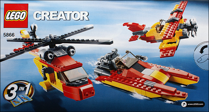 Bricker - Construction Toy by LEGO 5866 Rotor Rescue