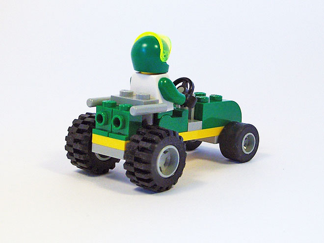 Bricker - Construction Toy by LEGO 6707 Green Buggy