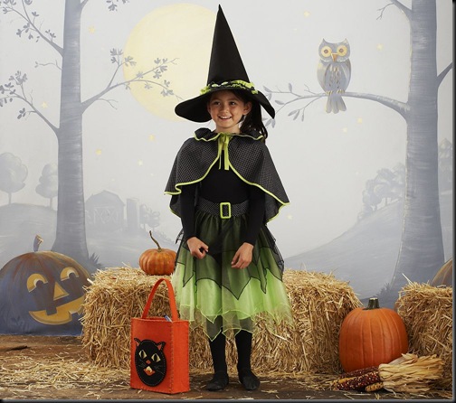 Todo Halloween: Disfraz de bruja para niña hecho con un tutú