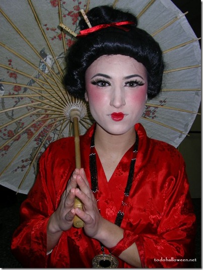 Todo Halloween: Disfraz de Geisha Fotos de los lectores