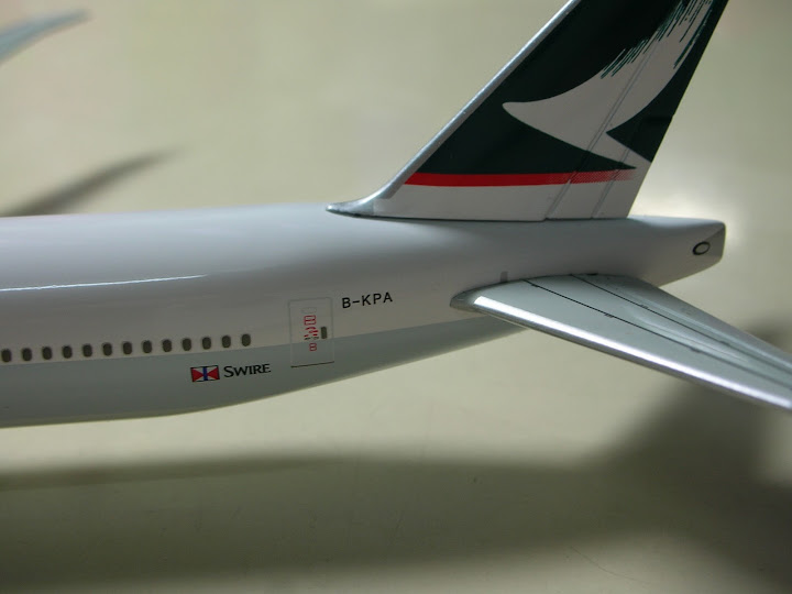 Cathay Pacific Asia World City B777-367ER 1:200 B-KPF Die-cast Airplane Model 