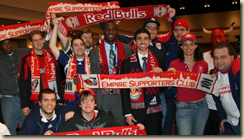 Red Bulls 1st round picks Tony Tchani and Austin Da Luz meet New York's supporters. (RBNY) 