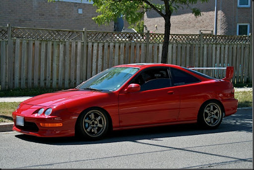 USDM Integra DC2 with Mugen rear wing This Integra looks hot even without