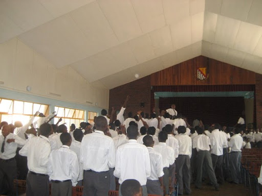 Students in the Hall