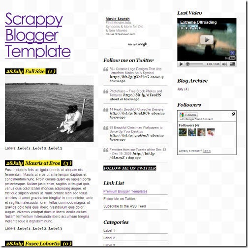 scrappy-blogger-template