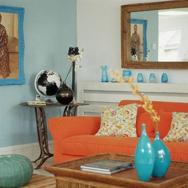 Homesandgardens, Orange interiör Homesandgardens, Orange interiör