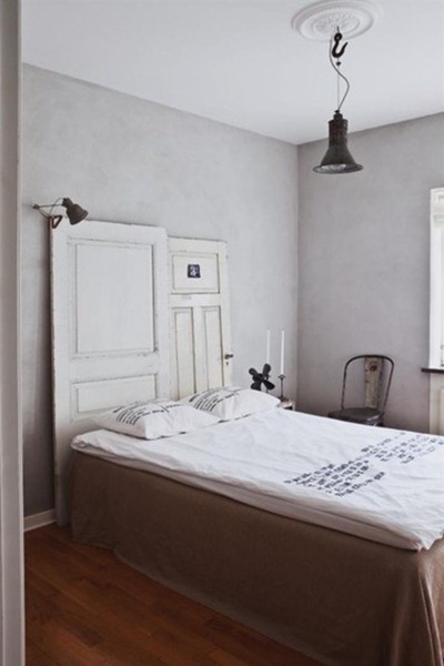 Sänggavel med dörrar, Apartment Therapy
